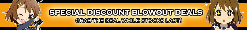 special discount blowout deals! check for frequent special offers!
