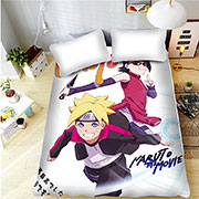 Naruto Boruto Bed Sheet