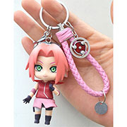 Naruto figure keychain strap