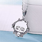 Sasuke Cute 925 Silver Necklace