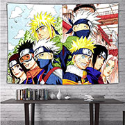 Naruto Wall Decoration Background Cloth