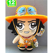 One Piece Ace Plush Doll