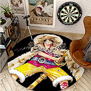 One Piece Circular Carpet
