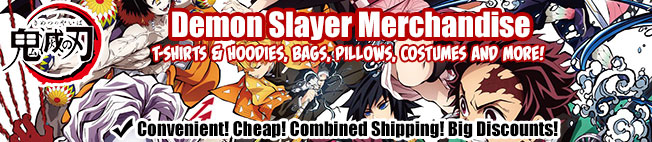 discounted Demon Slayer merchandise!