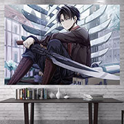 Attack on Titan Wall Decoration Background Cloth