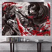 Attack on Titan Wall Decoration Background Cloth