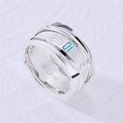 Miku Hatsune Resonance 925 Silver Ring