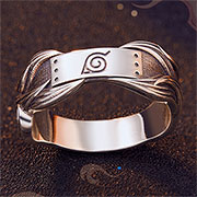 Naruto Kyuubi 925 Silver Ring