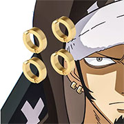 One Piece Trafalgar Earrings