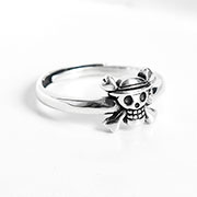 One Piece 925 Silver Ring Law