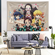 Demon Slayer Wall Decor Cloth