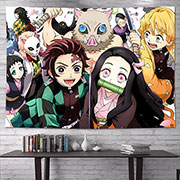 Demon Slayer Wall Decor Cloth