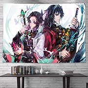 Demon Slayer Wall Decor Cloth