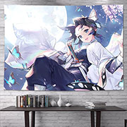 Demon Slayer Wall Decor Cloth