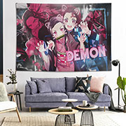 Demon Slayer Wall Decor Cloth