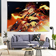 Demon Slayer Wall Decor Cloth