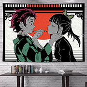 Demon Slayer Wall Decor Cloth