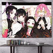 Demon Slayer Wall Decor Cloth