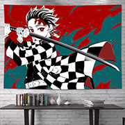 Demon Slayer Wall Decor Cloth