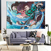 Demon Slayer Wall Decor Cloth