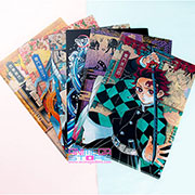 Demon Slayer A4 folders set of 6