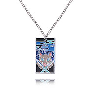 Demon Slayer Metal Plate Necklace