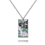 Demon Slayer Metal Plate Necklace