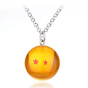 Dragon Ball 2 Stars Necklace