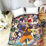 Naruto Boruto Bed Sheet