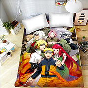 Naruto Boruto Bed Sheet