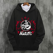 Naruto Pullover Hoodie with Pocket