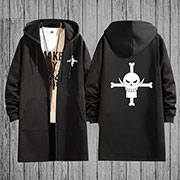 One Piece Long Jacket Hoodie