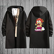 One Piece Long Jacket Hoodie