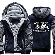 One Piece Velvet Jacket Hoodie