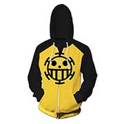 One Piece Trafalgar Law Hoodie Yellow