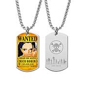 One Piece Titaninum Color Plate Necklace