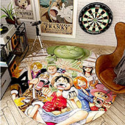 One Piece Circular Carpet