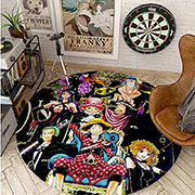 One Piece Circular Carpet