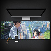 Your Name Desktop Mousepad Pad